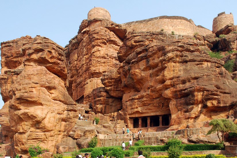 Badami Fort, Badami, Karnataka, India
